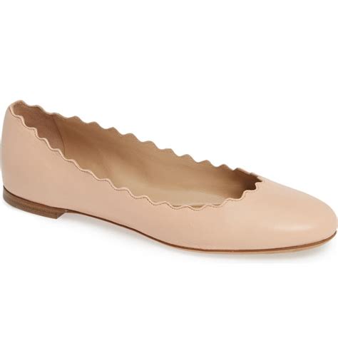 chloe ballet flats dupe|chloe scalloped ballet flat sale.